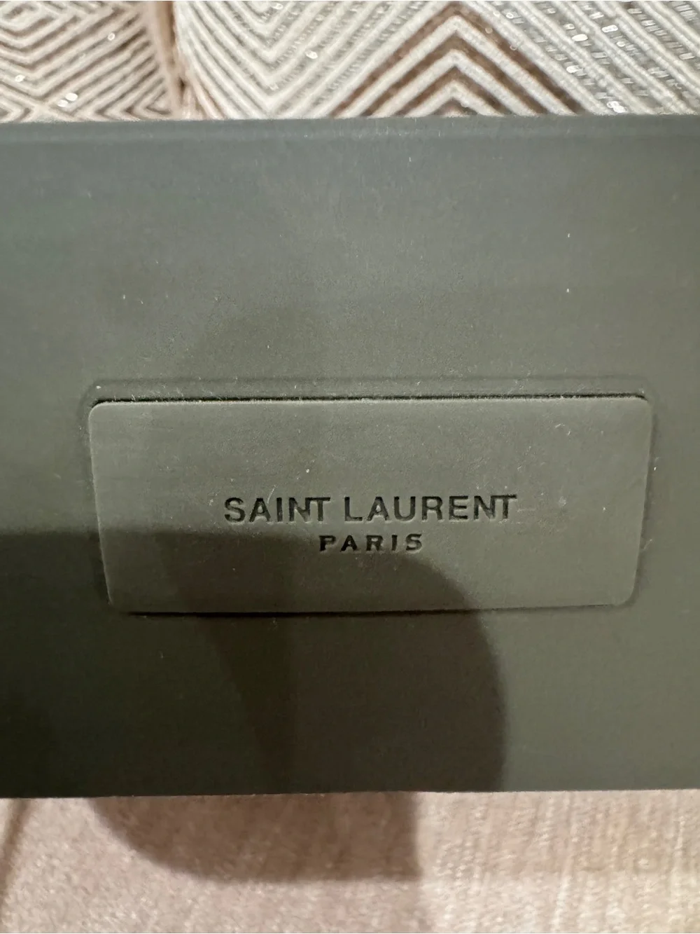 YSL Rubber shoulder bag